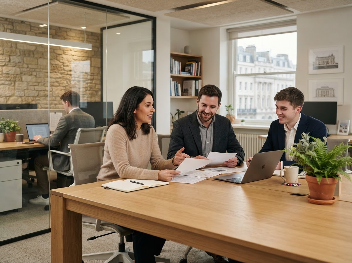 Zealmerit Advisors advisor reviewing a household investment plan on screen